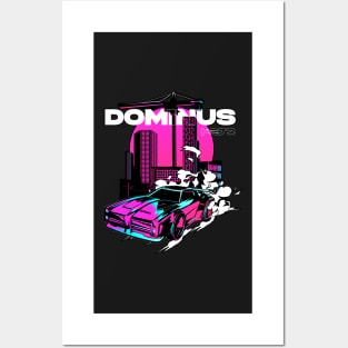 Car Synthwave Posters and Art